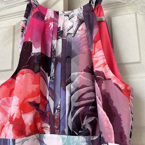 Eliza J floral Chivon halter‎ dress - Picture 2 of 11